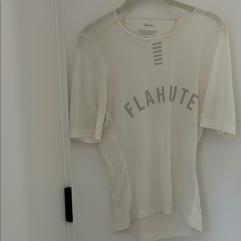 Rapha Cream Mesh Cycling Tee